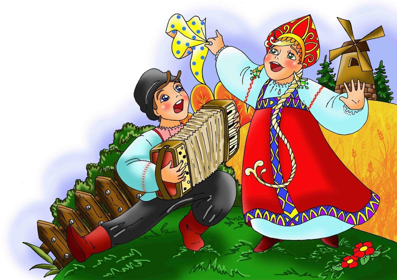 «Развеселые частушки любят дети и старушки»