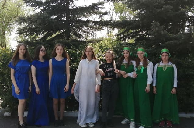 Пасхальная  инсценировка 