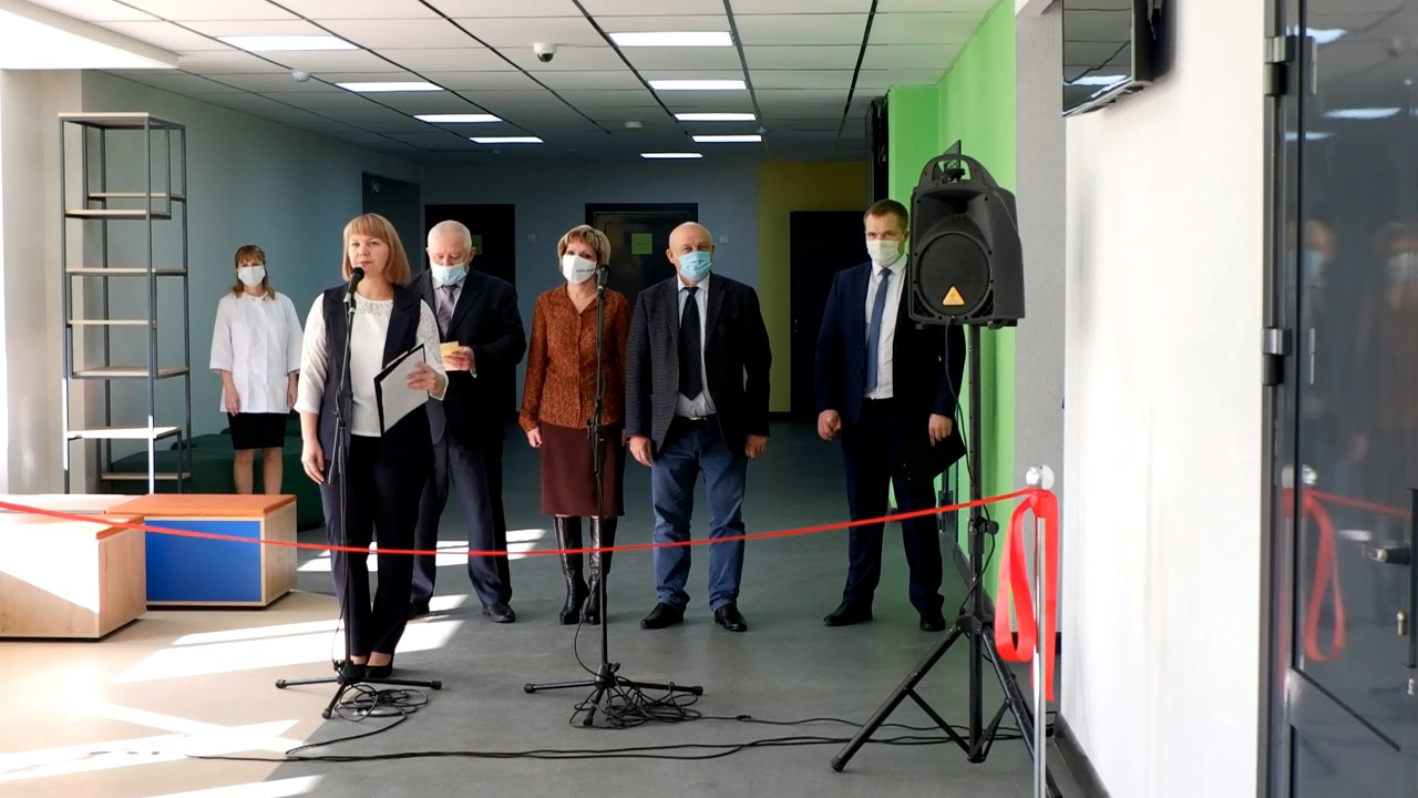 Концерт на открытие новых мастерских с/х профиля
