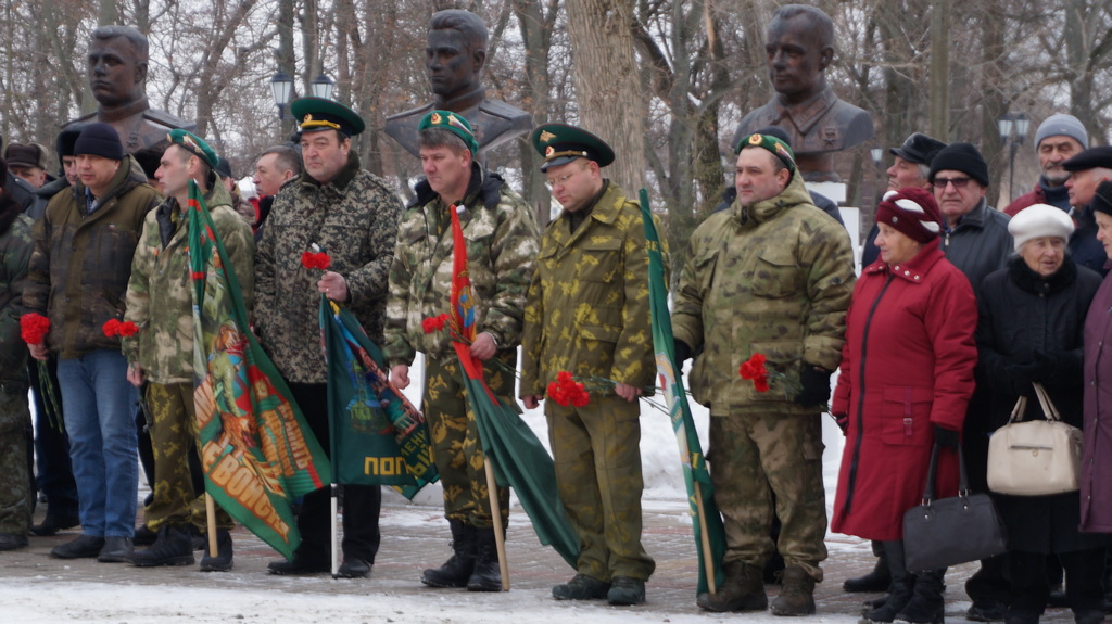 Митинг посвященный Дню памяти о россиянах, исполнявших служебный долг за пределами Отечества.