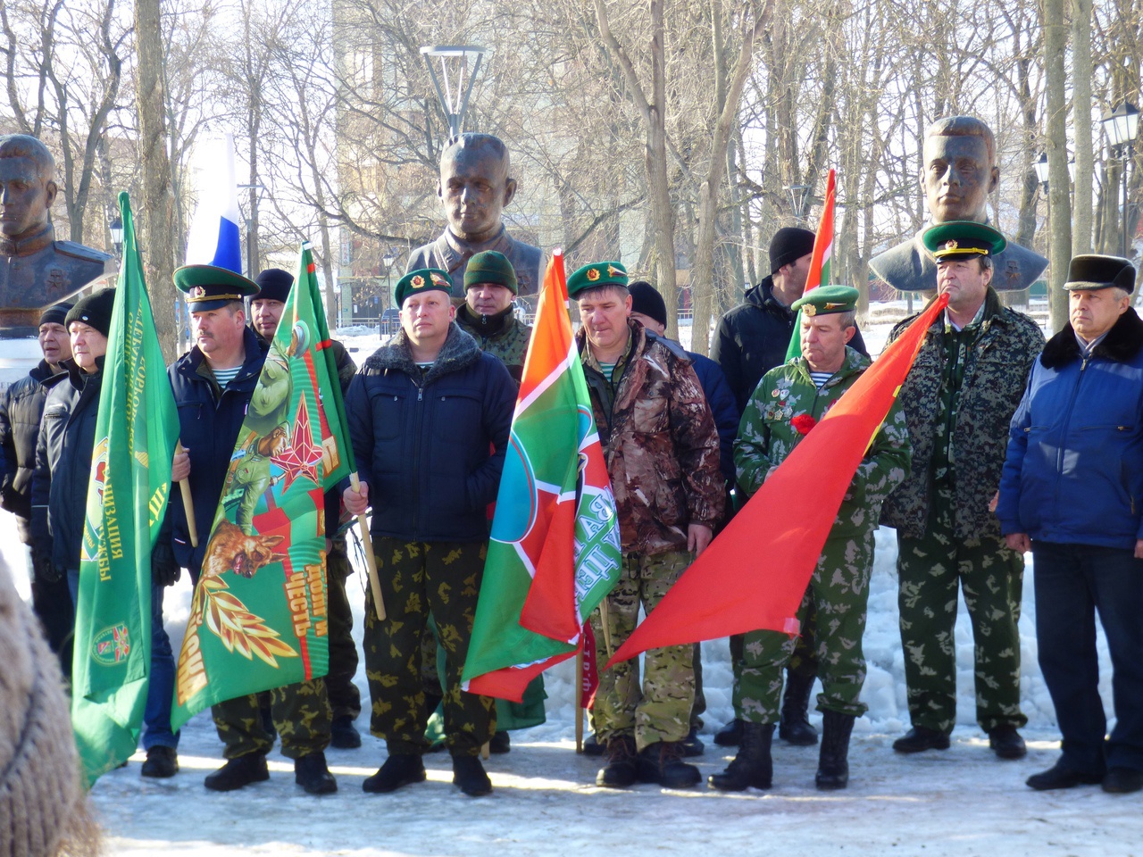 Митинг, посвященный Дню памяти о россиянах, исполнявших служебный долг за пределами Отечества