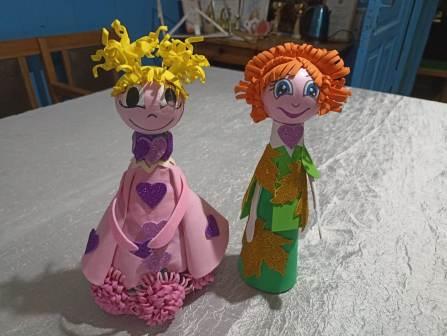 «Куклы из фоамирана»