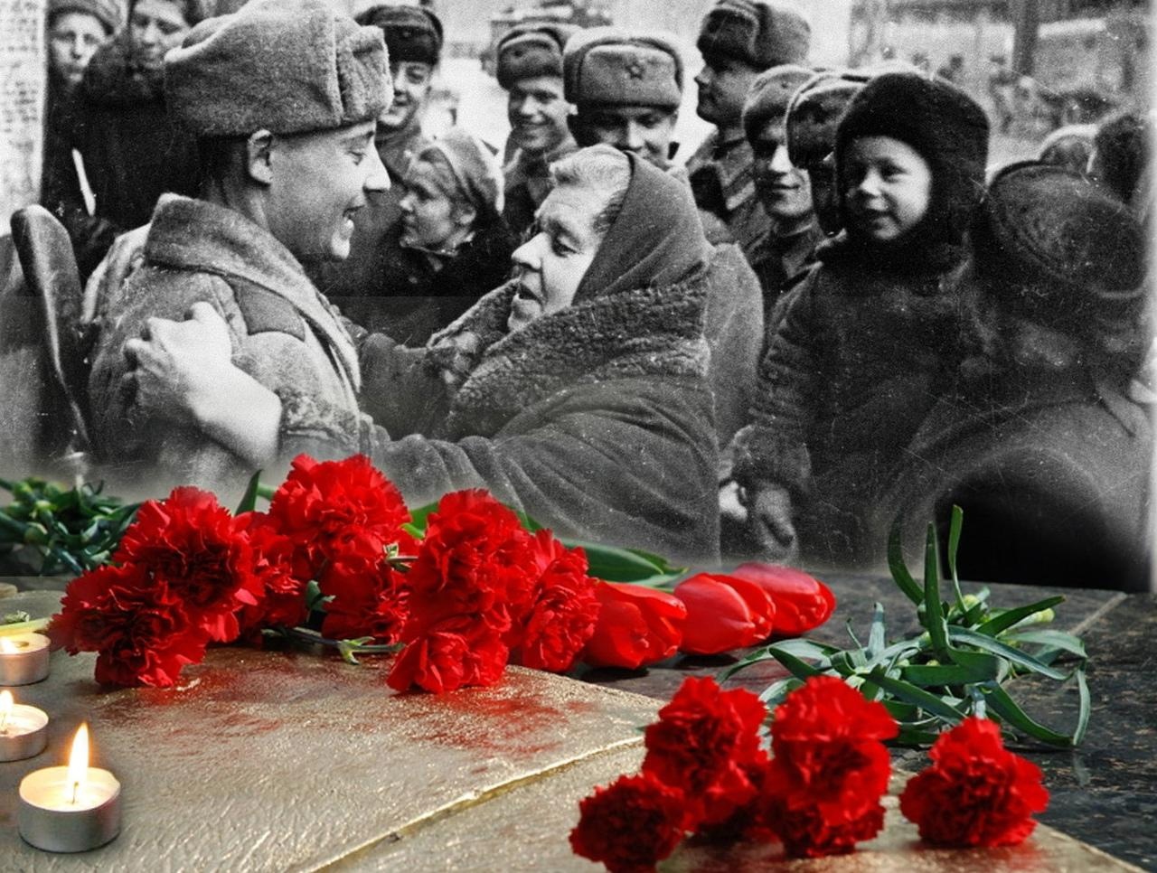 «Под салютом великой Победы»,