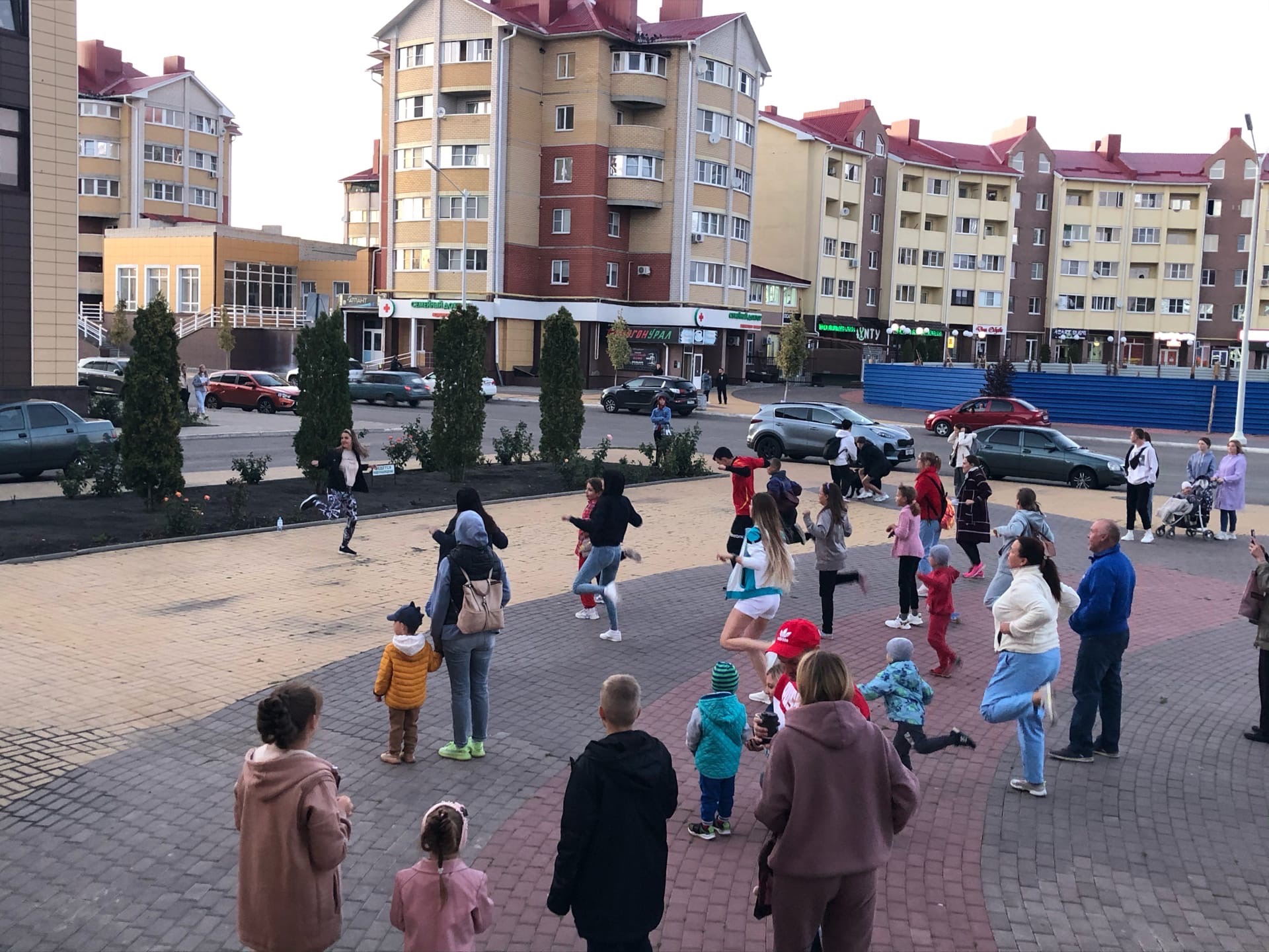 Мастер-класс по фитнес-танцу