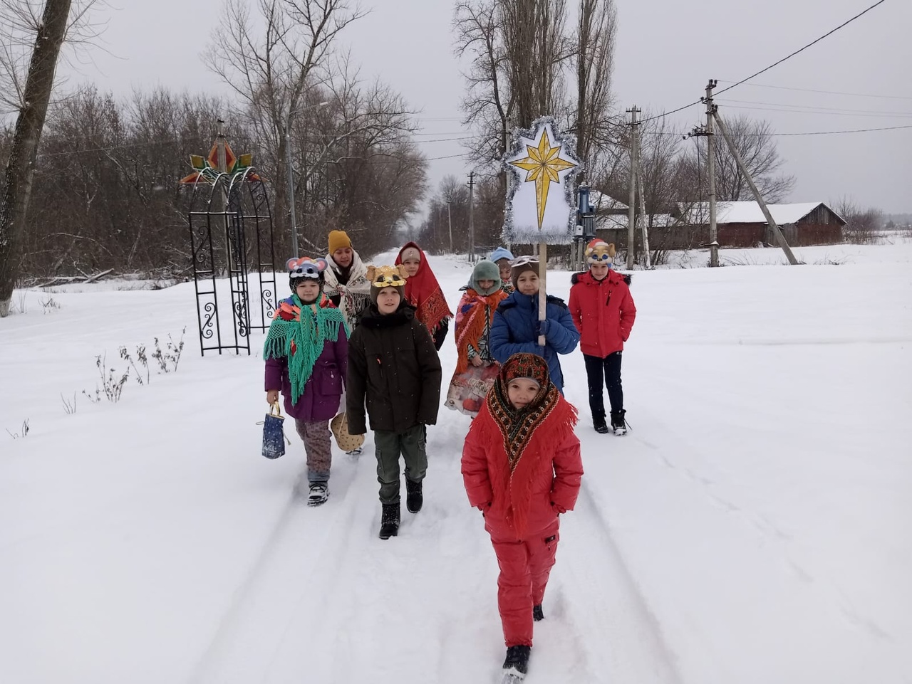 « Ночь волшебного Рождества» - Рождественские гуляния