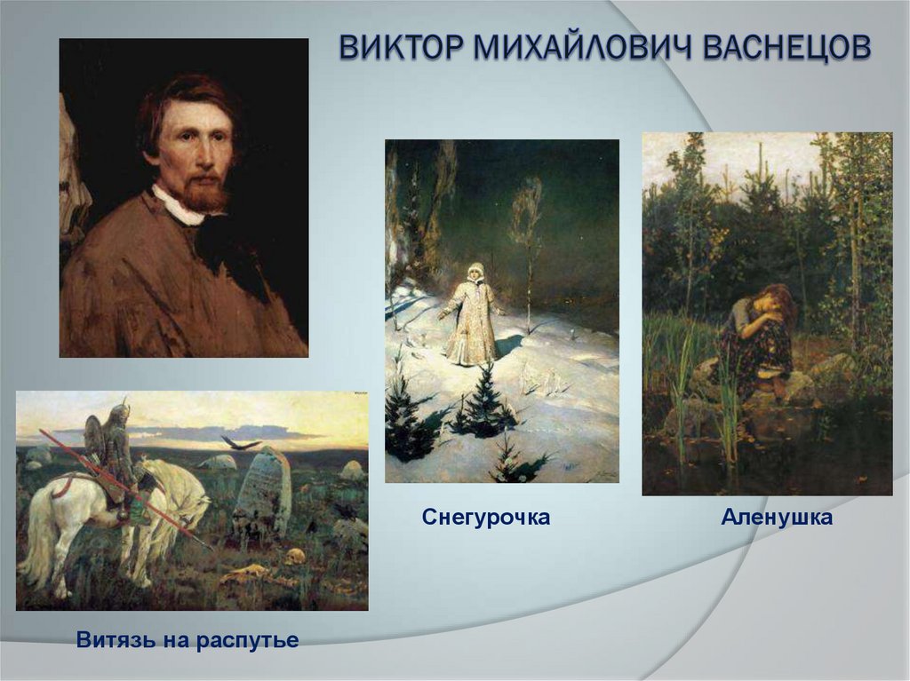 «Сказочный художник -Виктор Васнецов».