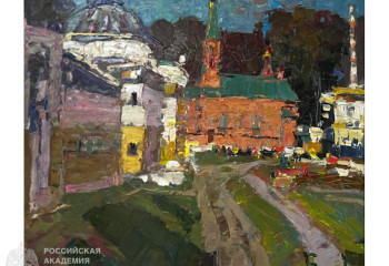 Члены РАХ - участники выставки по итогам XV пленэра к 300-летию со дня основания Воронежской губернии в Боброве