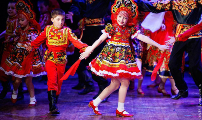 Мастер-класс для детей «Русский народный танец»
