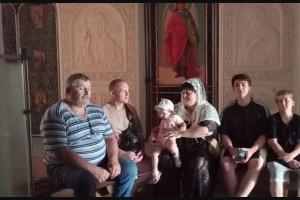 Поздравление на дому долгожителей села 