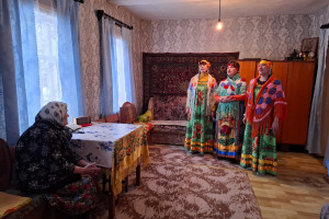 Мини-концерт на дому  «В эти зимние дни пусть сбудутся мечты»