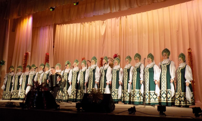 Отчетный концерт слободских народных коллективов