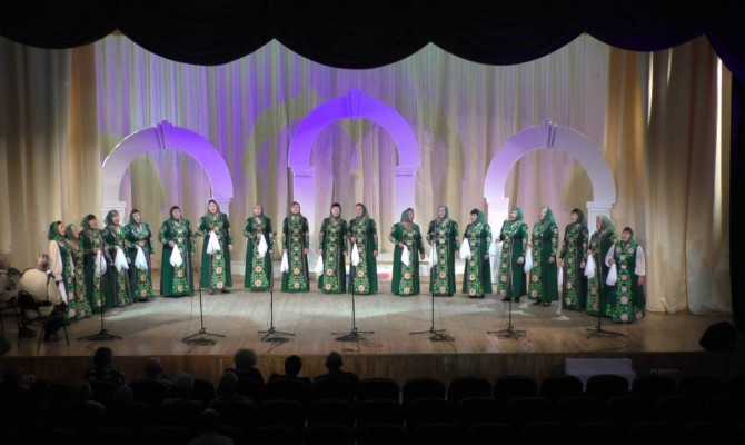 Отчетный концерт народного хора им. Кубасова