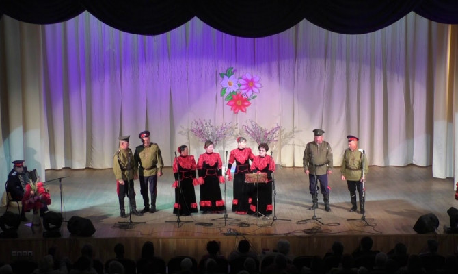 Отчетный концерт народного ансамбля «Рута»