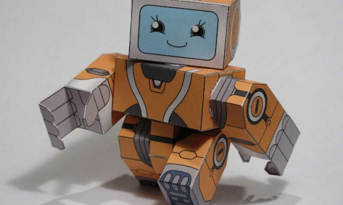 Юдановский ДК приглашает на мастер-класс. Робот - это одна из самых любимых игрушек у мальчиков.