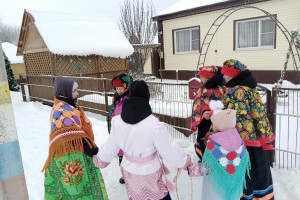 Рождественские гуляния «По дворам ходили святки»