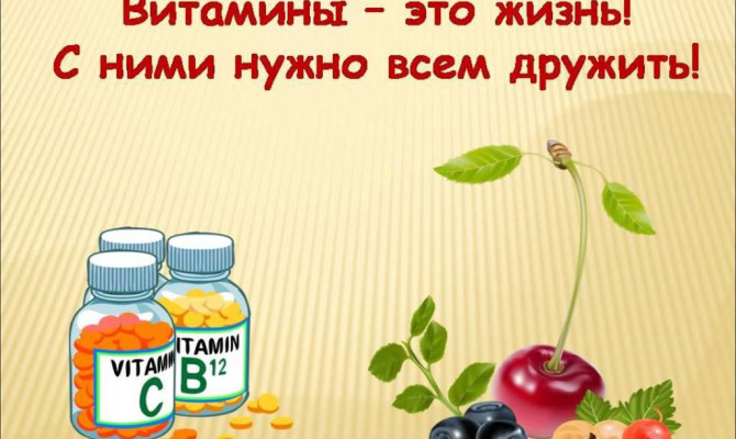 Викторина.«Что нужно знать о витаминах»